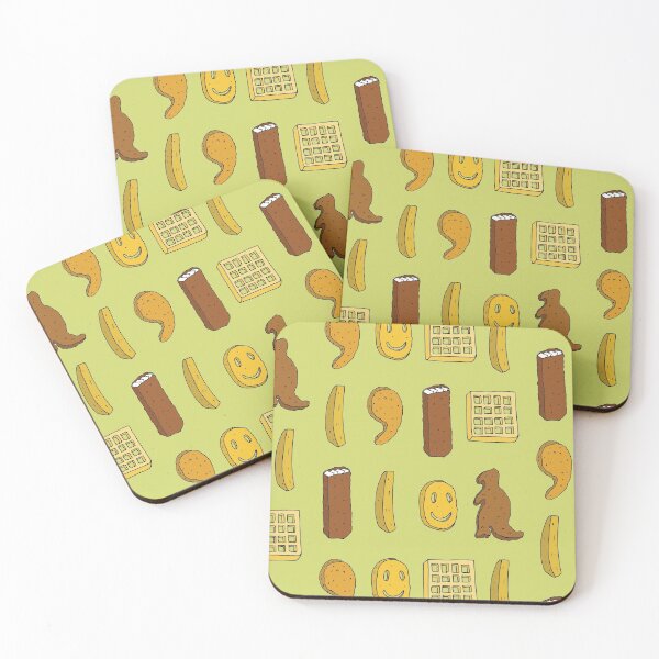 Item preview, Fish Fingers and Turkey Dinosaurs Green designed and sold by Krokkomilk.