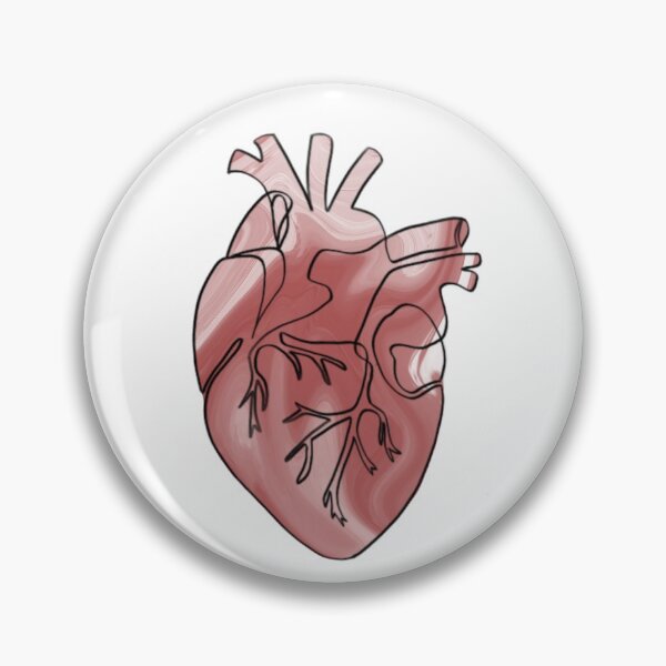 Item preview, Marbled Heart designed and sold by FabledInk.
