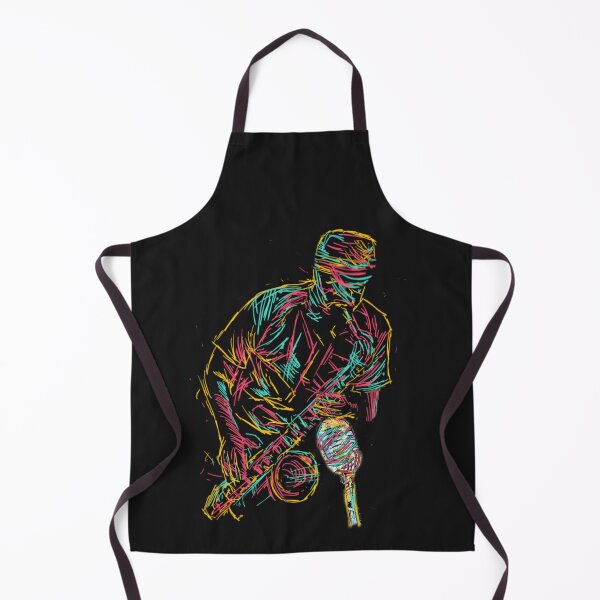 Item preview, Neon sketch saxophone player designed and sold by Eric Shields.