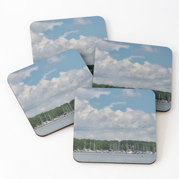 Item preview, Sunny Marina View, Lake Norman NC designed and sold by Amy Dundon.