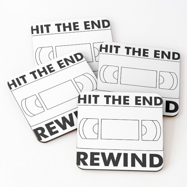 Item preview, Hit the end ---> Rewind designed and sold by vienaoriginals.