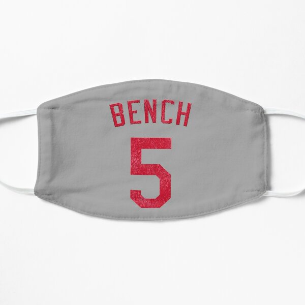 Cincinnati Redlegs' Catcher Johnny Bench Taking Off Face Mask