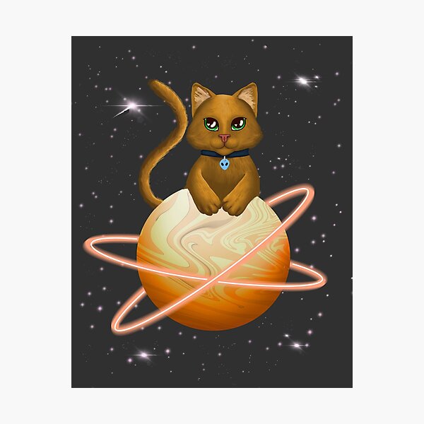 Item preview, Space Kitten - O designed and sold by Wolfy's Whims.
