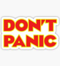 Don't Panic Sticker
