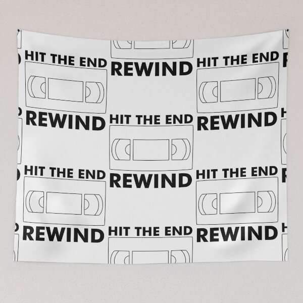 Item preview, Hit the end ---> Rewind designed and sold by vienaoriginals.