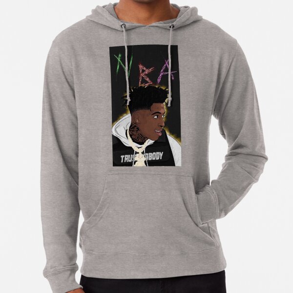 "NBA Youngboy" Lightweight Hoodie by acmewaves | Redbubble