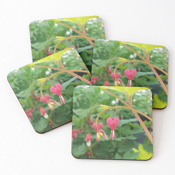 Item preview, Bleeding heart magenta flowers designed and sold by stina-bee.