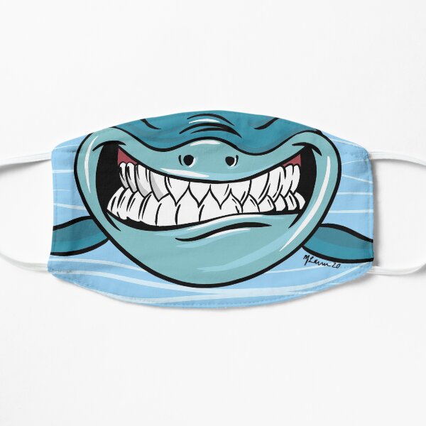 Sharkie Flat Mask