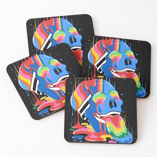 Item preview, Trippy Melting Skull designed and sold by MS WEARER.