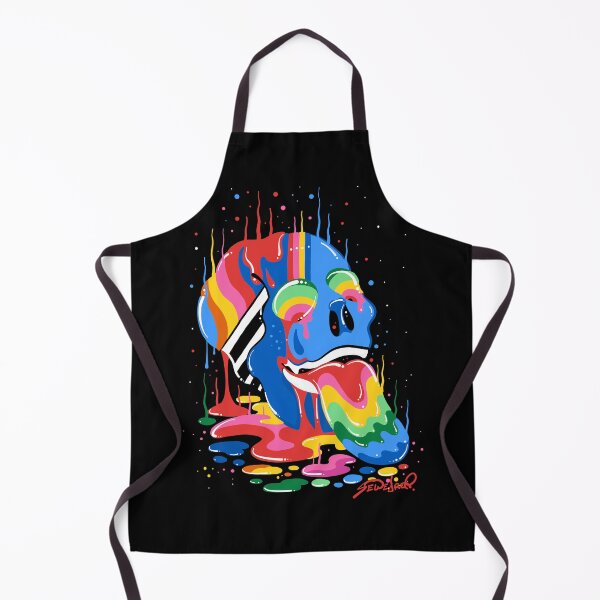 Item preview, Trippy Melting Skull designed and sold by MS WEARER.