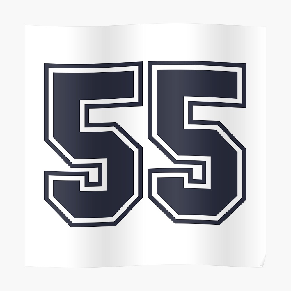 42 Navy Grey Red Sports Number Fourty-Two Sticker for Sale by HelloFromAja