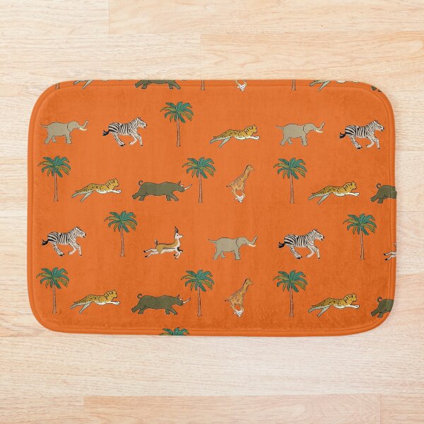 Darjeeling Luggage Bath Mat