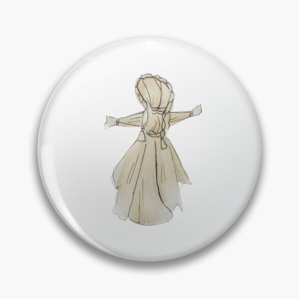 Item preview, Corn Husk Dollie Illustration in Watercolor designed and sold by Regan Ralston.