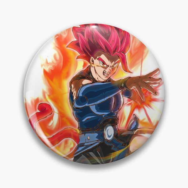 Dragon ball Legends Shallot ssj God by Bessalius Postcard by Bessalius