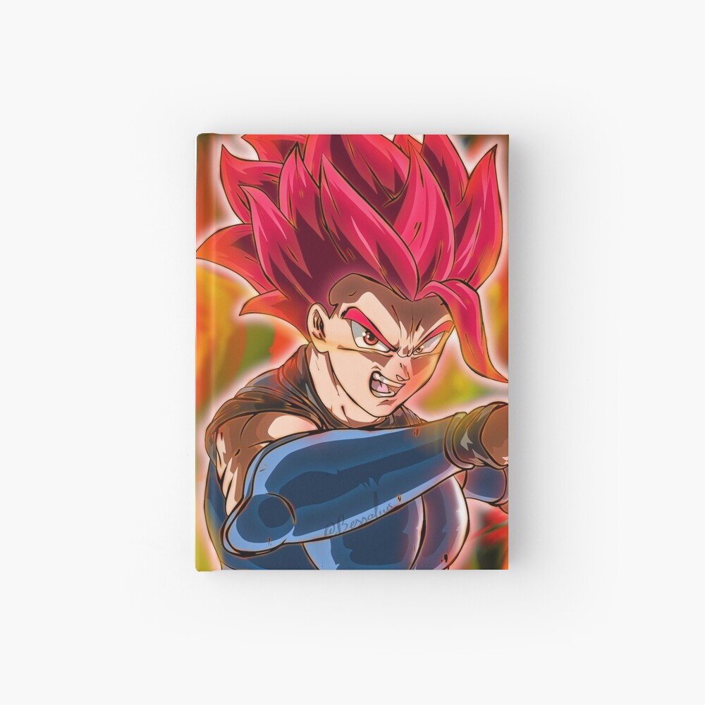 Goku super saiyan Blue by bessalius Spiral Notebook by Bessalius