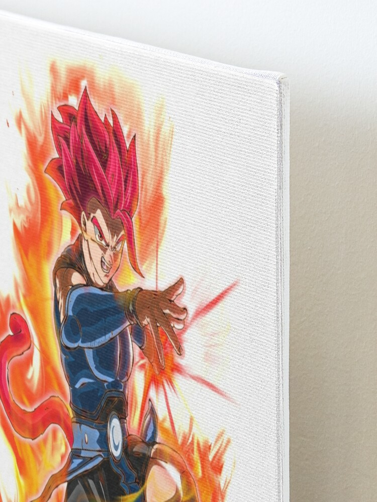 Dragon ball Legends Shallot ssj God by Bessalius Art Board Print by  Bessalius