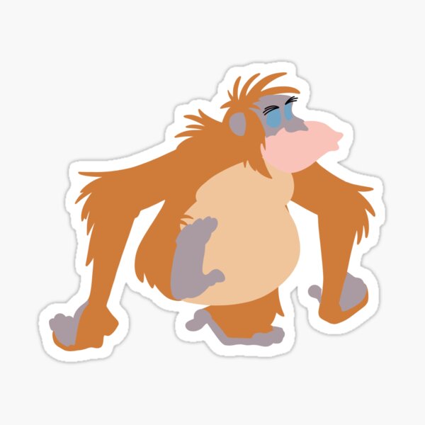 king louie Sticker