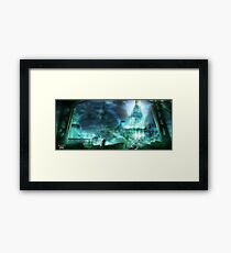 Final Fantasy VII - Midgard Framed Print
