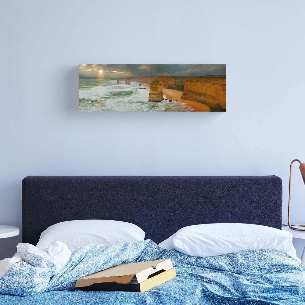 Stormy Twelve Apostles, Great Ocean Road, Victoria, Australia Canvas Print