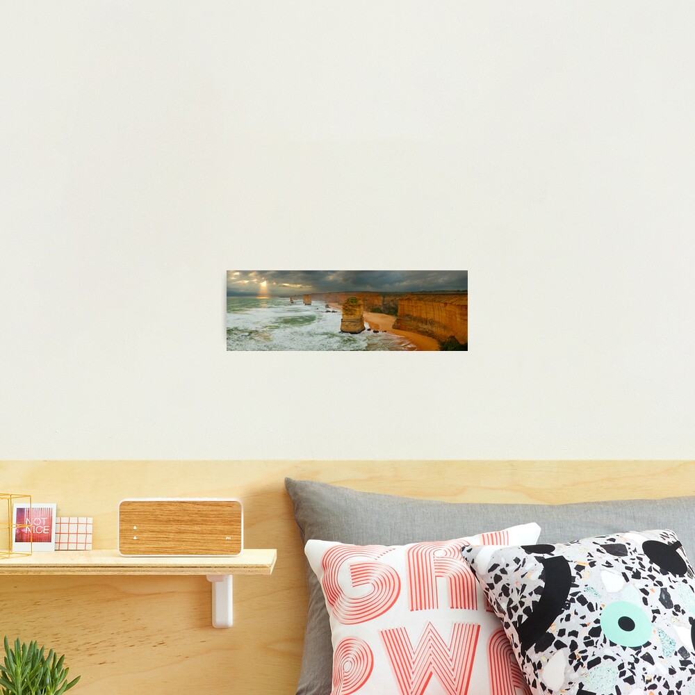 Stormy Twelve Apostles, Great Ocean Road, Victoria, Australia Photographic Print