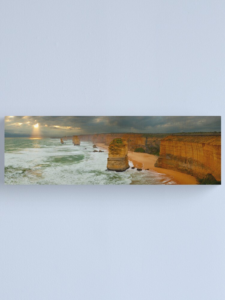 Alternate view of Stormy Twelve Apostles, Great Ocean Road, Victoria, Australia Canvas Print