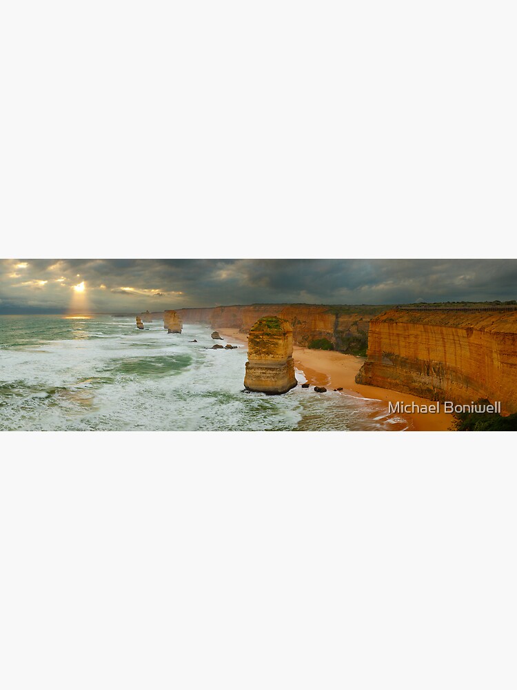 Thumbnail 7 of 7, Framed Art Print, Stormy Twelve Apostles, Great Ocean Road, Victoria, Australia designed and sold by Chockstone.