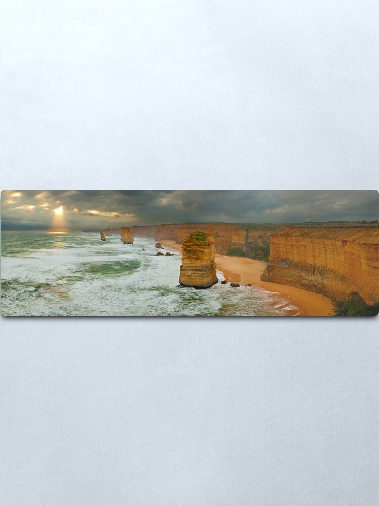 Alternate view of Stormy Twelve Apostles, Great Ocean Road, Victoria, Australia Metal Print