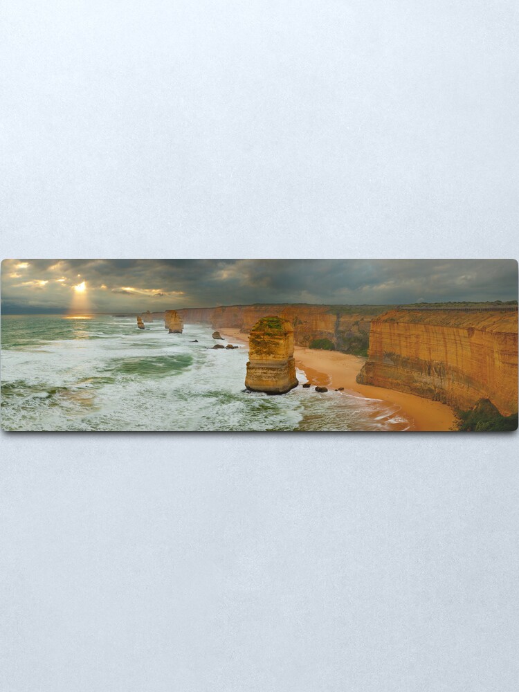 Alternate view of Stormy Twelve Apostles, Great Ocean Road, Victoria, Australia Metal Print