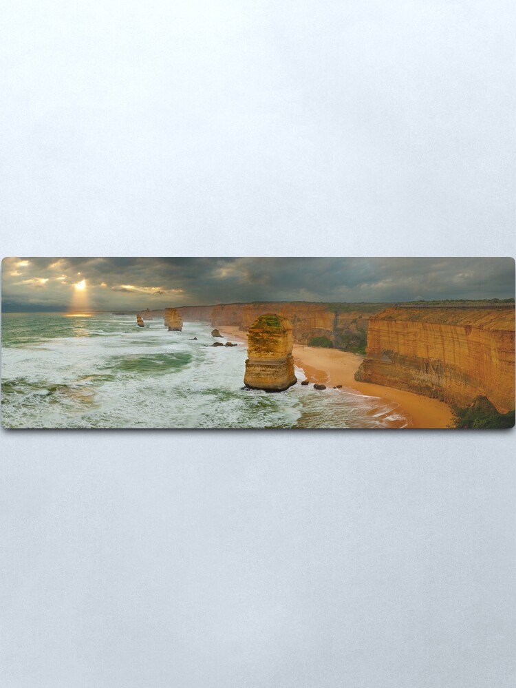 Alternate view of Stormy Twelve Apostles, Great Ocean Road, Victoria, Australia Metal Print