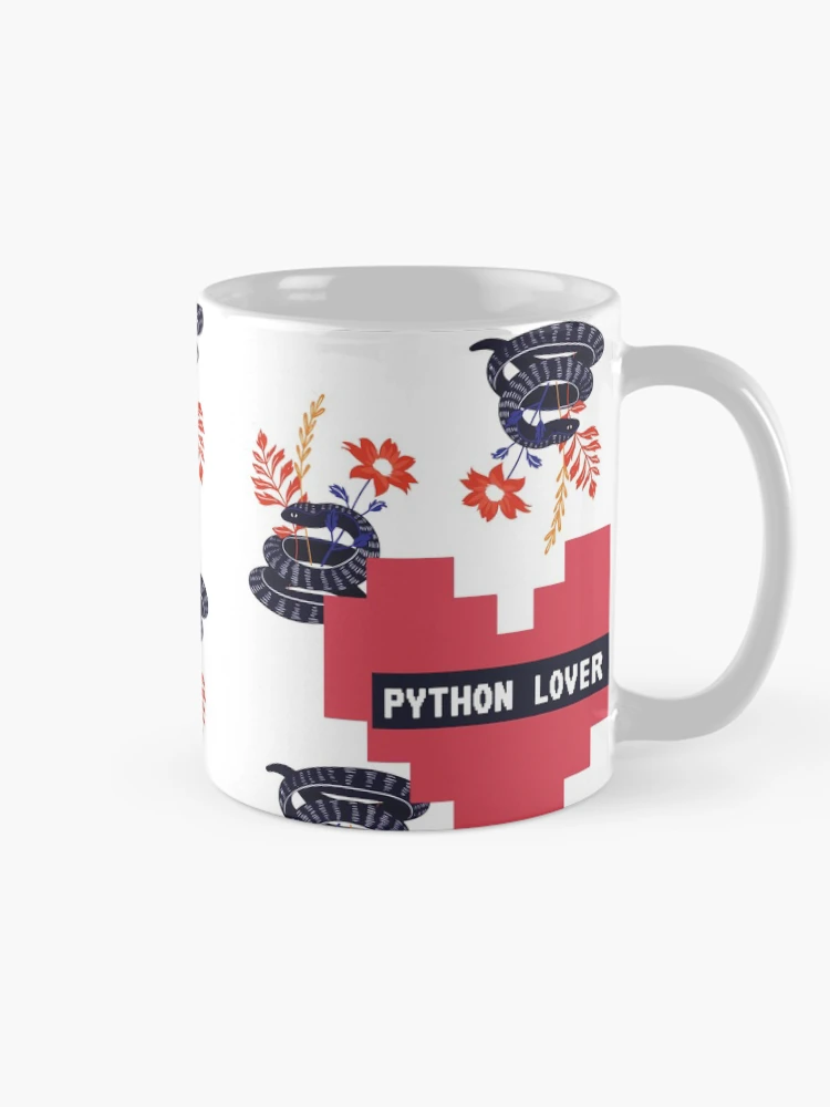 Thumbnail 3 of 6, Coffee Mug, Python Programming Lover  designed and sold by TheMauveCat.