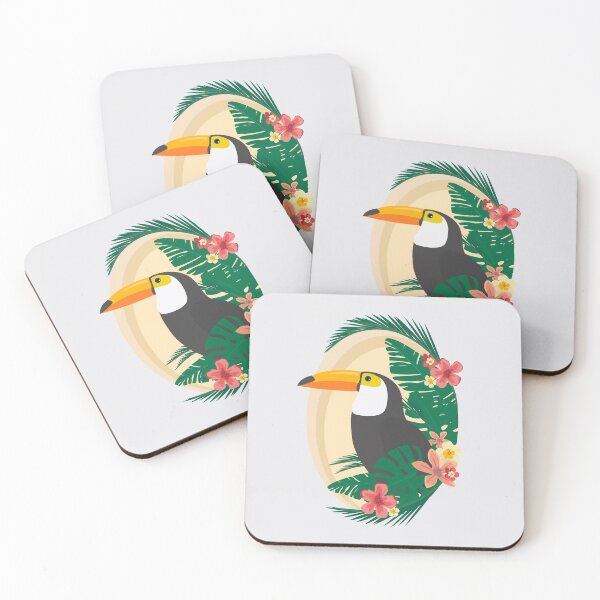 Item preview, Tropical Jungle Toucan designed and sold by chimpunilustracion.