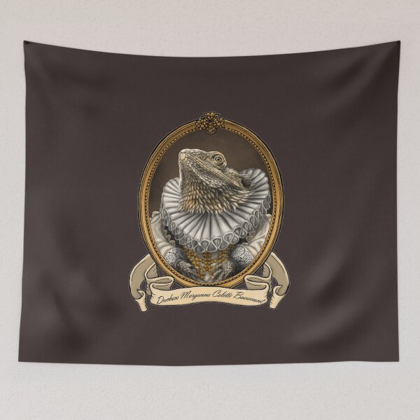 Item preview, Renaissance Lizard - Duchess Morganna Colette Baeumont (A Bearded Dragon) designed and sold by JMSArt.