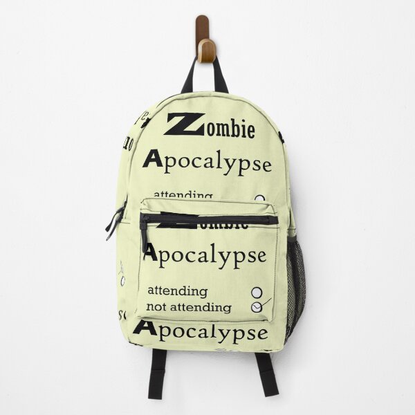 Item preview, zombie apocalypse not attending designed and sold by Artsanity.