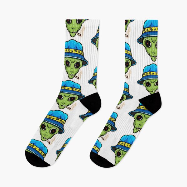 Item preview, Alien with Jamb. Alien Smoking Weed Poster.  designed and sold by Moloko88.