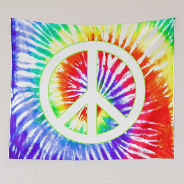 Item preview, Tie Dyed Peace designed and sold by Kybruno's Creations.