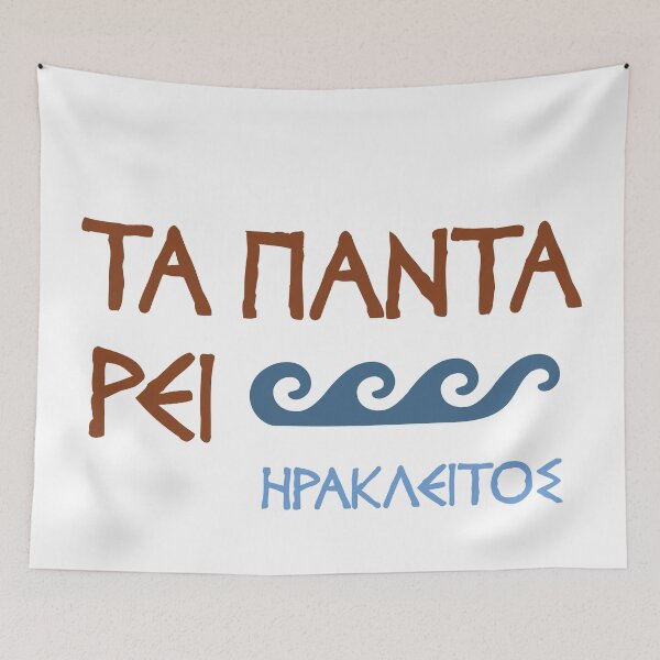 Item preview, Panta Rei or Panta Rhei designed and sold by portokalis.