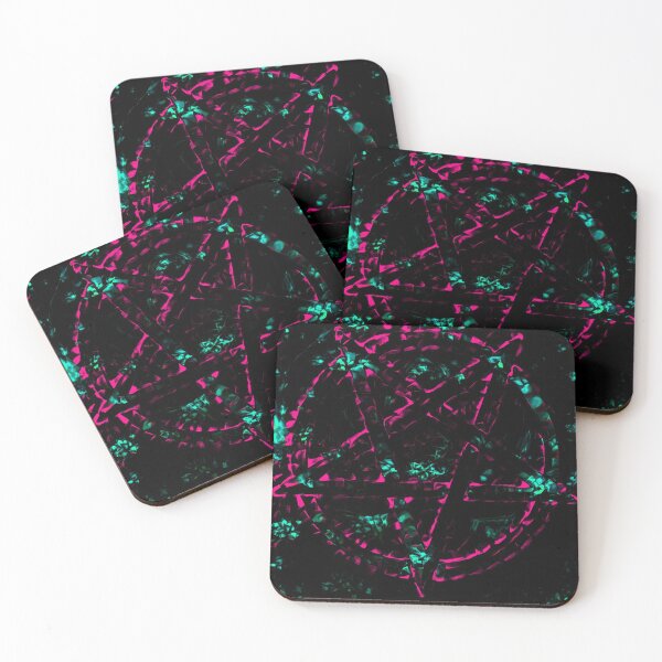 Item preview, Cyberpunk Pentagram designed and sold by Dator-Abstracts.