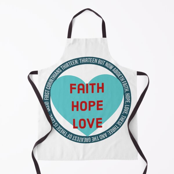 Item preview, Faith Hope Love (Blue) designed and sold by bfwilson.