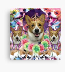 SPACE CORGI Canvas Print