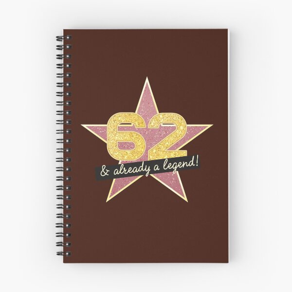 Item preview, 62nd Birthday Gifts - 62 Years old & Already a Legend designed and sold by betternotes.