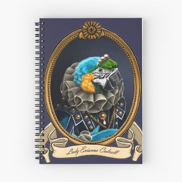 Item preview, Renaissance Bird - Lady Evianna Cadwell (A Macaw) designed and sold by JMSArt.
