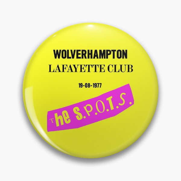 Item preview, Wolverhampton Punk Spots Lafayette Club designed and sold by Logo-A-GoGo.