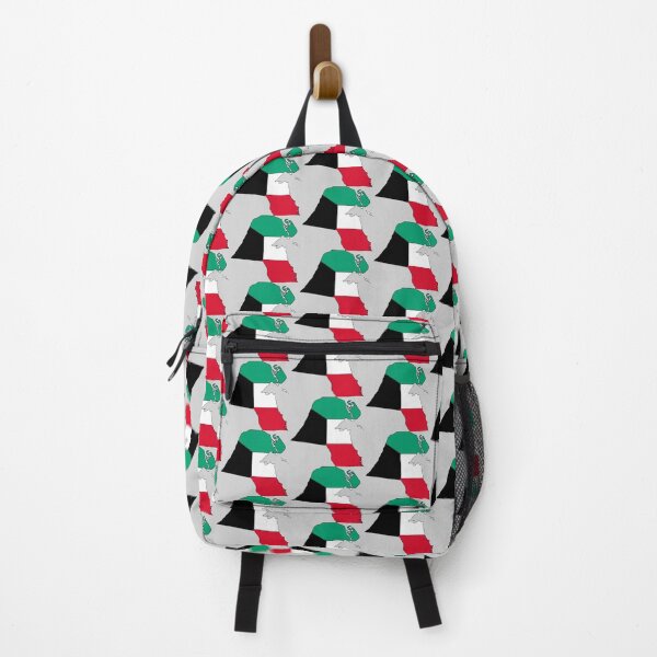 Item preview, Kuwait Map With Kuwaiti Flag designed and sold by Havocgirl.