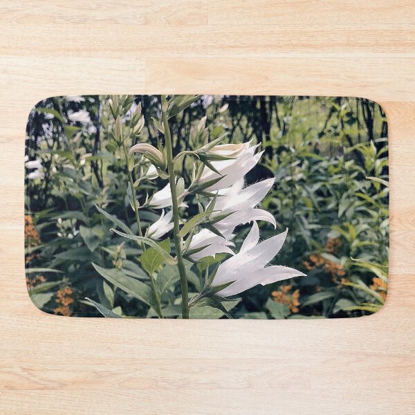 Item preview, White bellflower designed and sold by vieno.