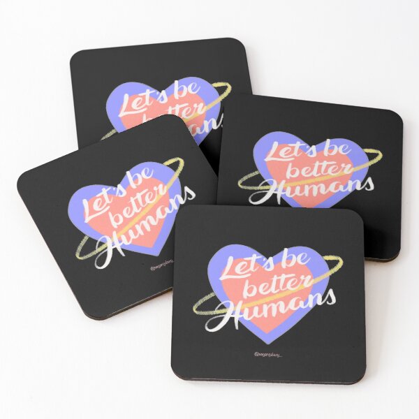 Item preview, Let's be better humans designed and sold by vegansfacts.