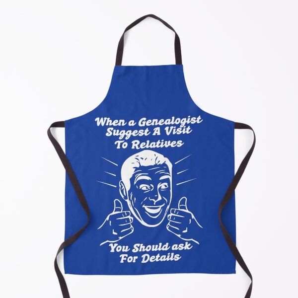 Item preview, Genealogist Visits Relatives Funny Genealogy designed and sold by CharJens.