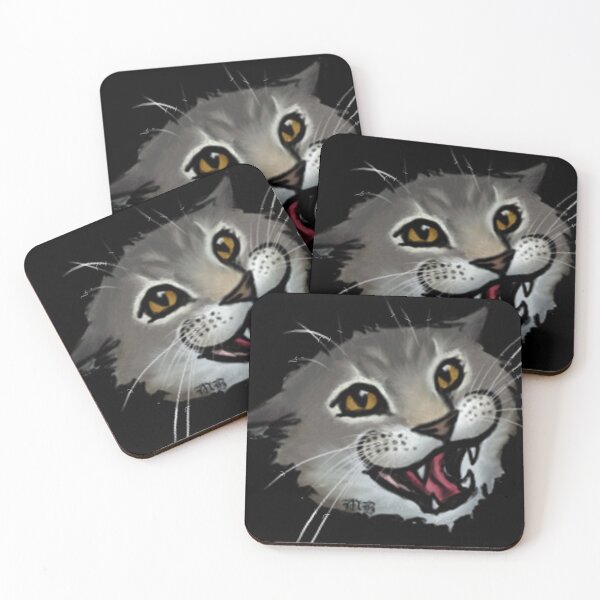 Item preview, Mangry Kitty designed and sold by ScribbOwls.