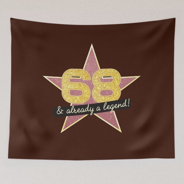 Item preview, 68th Birthday Gifts - 68 Years old & Already a Legend designed and sold by betternotes.
