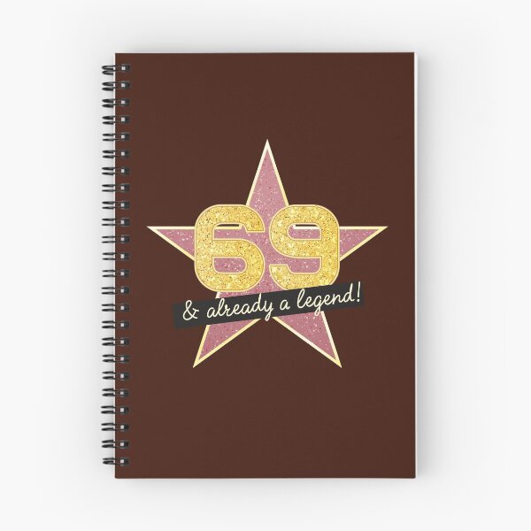 Item preview, 69th Birthday Gifts - 69 Years old & Already a Legend designed and sold by betternotes.