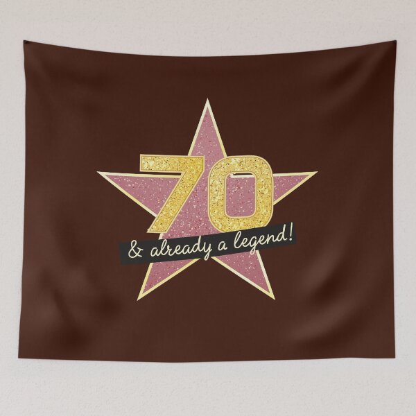 Item preview, 70th Birthday Gifts - 70 Years old & Already a Legend designed and sold by betternotes.